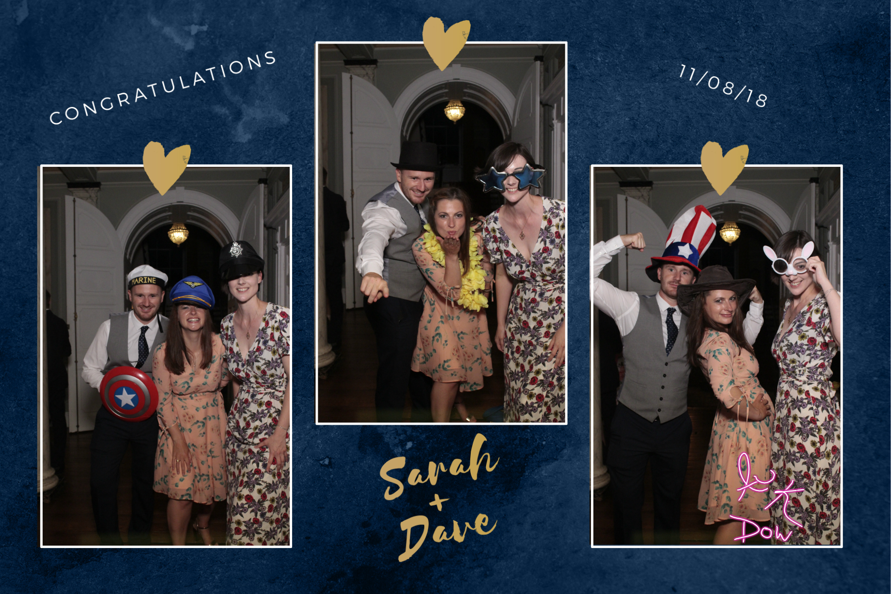 Sarah & Dave's Wedding | View more photos from the event at gallery.myphotoboothexperience.co.uk/u/MyPhotoBoothExperienceLtd/Sarah-Daves-Wedding